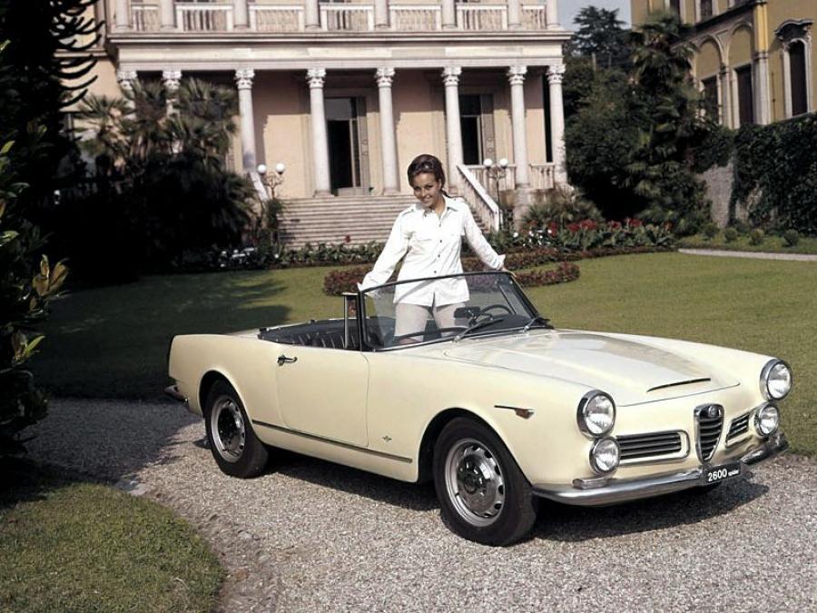  Alfa Romeo 2600 Spider (106) 1962 года  (фото 32 из 39)